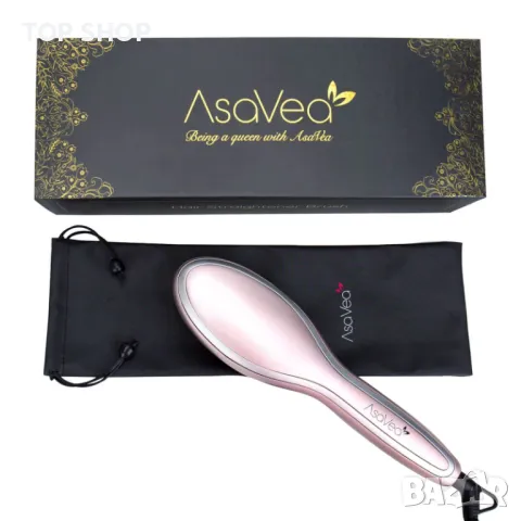 Asavea иновативна висококачествена четка за изправяне на коса , снимка 3 - Маши за коса - 49132724