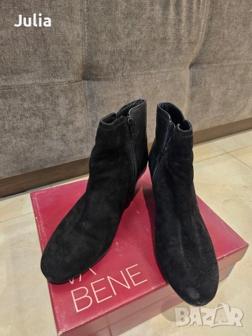 Дамски кожени боти VA BENE номер 41, снимка 2 - Дамски боти - 54304784