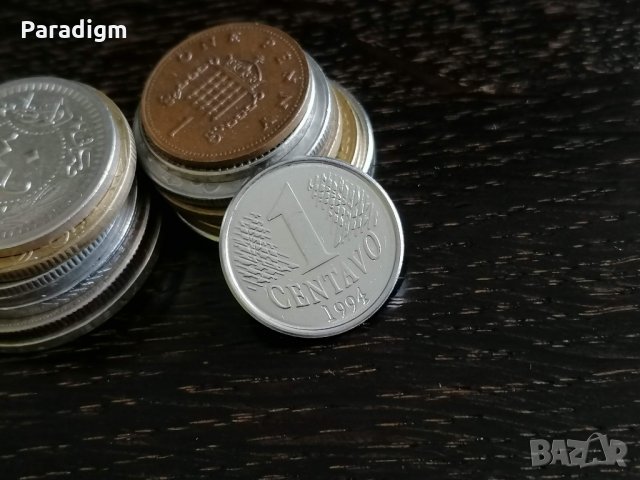 Монета - Бразилия - 1 центаво | 1994г.