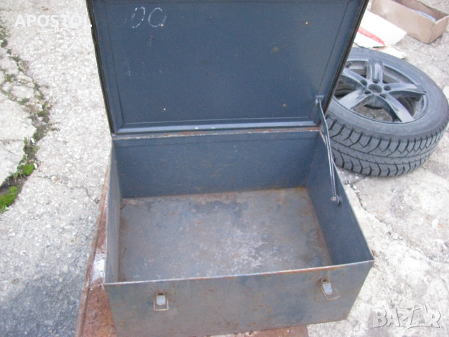 метална кутия сандък 