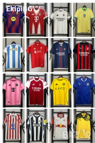 Футболни тениски на любими отбори | EkipiBG, снимка 1