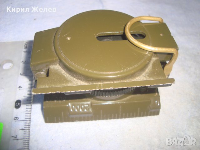 СТАР ПРЕЦИЗЕН ОФИЦЕРСКИ ИНЖЕНЕРЕН КОМПАС с КОРПУС от АЛУМИНИЙ 28565, снимка 10 - Антикварни и старинни предмети - 38107807