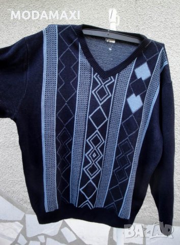 3XL Нов мъжки пуловер , снимка 3 - Пуловери - 32159564