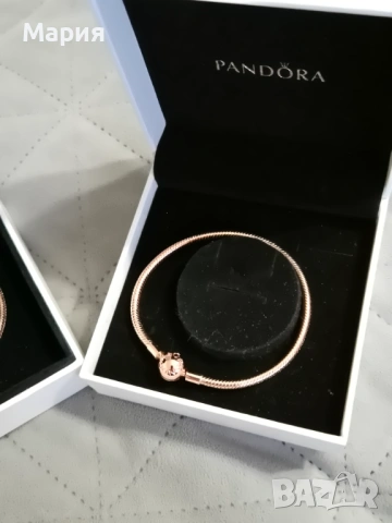 Оригинални гривни Pandora rose gold, снимка 6 - Гривни - 53891853