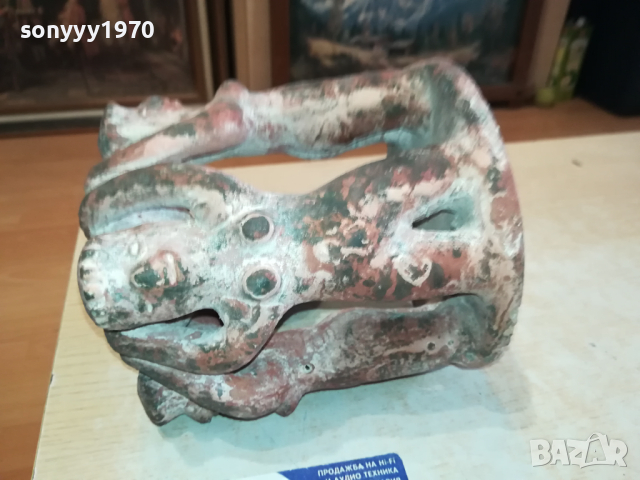 ФИГУРИ НА ЖЕНИ-18Х18СМ-АНТИКА КЕРАМИКА ОТ ГЕРМАНИЯ  1503241921, снимка 4 - Антикварни и старинни предмети - 44782127