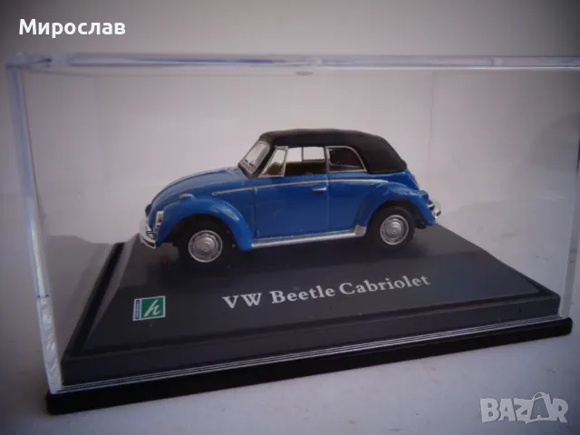 1:72 HONGWELL VW BEETLE ИГРАЧКА КОЛИЧКА МОДЕЛ, снимка 6 - Колекции - 47800738