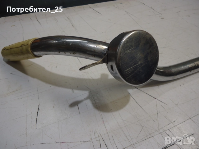 Кормило + звънец за ретро велосипед, снимка 2 - Части за велосипеди - 52544163