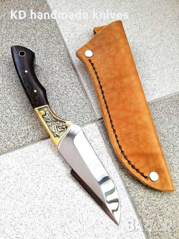 Ръчно изработен ловен нож от марка KD handmade knives ловни ножове, снимка 12 - Сафари почивки - 30284361