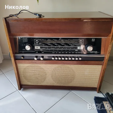 Радограмофон 1968г. "Rigonda 102"  "55€" Работещо!+Доставка!, снимка 6 - Радиокасетофони, транзистори - 55804532