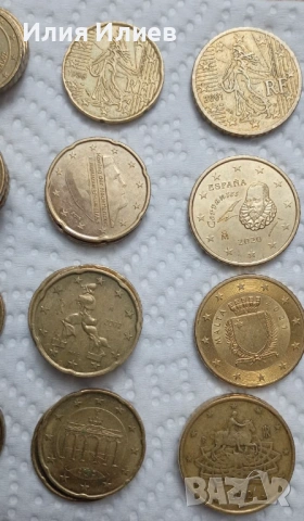 Евро монети, снимка 3 - Нумизматика и бонистика - 53965311