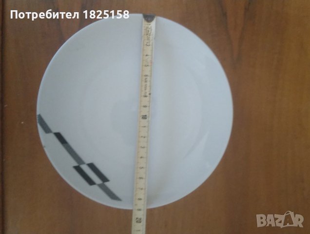 Чинии в бяло и черно 10 бр. с обща цена , снимка 2 - Чинии - 42561533