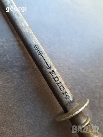 стар немски масат точило F. Dick     25/4, снимка 2 - Антикварни и старинни предмети - 50149973