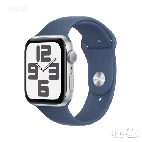 НОВ❗️ ГАРАНЦИЯ❗️APPLE WATCH SE 2 ❗️Лизинг от 10€/мес /40mm ❗️ Silver Al denim sb s/m, снимка 2 - Смарт гривни - 56080960