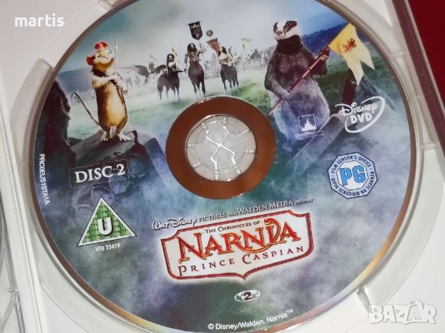 ДВД Хрониките на Нарния -Принц Каспиан, снимка 3 - DVD филми - 38708263