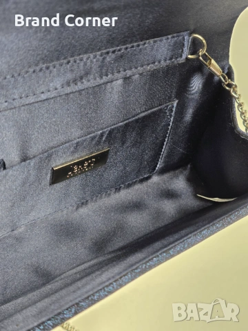 Нова дамска чанта Jake’s - тъмносин брокат, снимка 4 - Чанти - 54352124