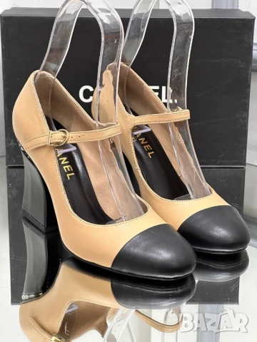 обувки на ток chanel burberry , снимка 5 - Дамски ежедневни обувки - 51005044