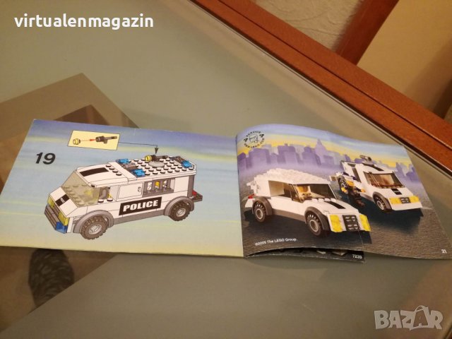 Лего Инструкция за построяване на Lego 7245 - Prisoner Transport, снимка 2 - Конструктори - 39784415