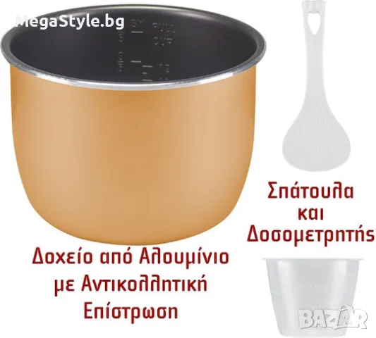 Мултикукър Beper Delizia 6л., снимка 4 - Мултикукъри - 56272286