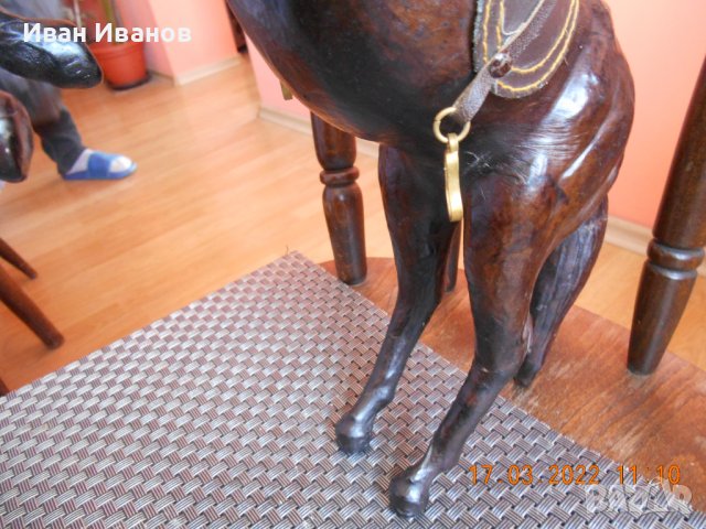 Leather horse vintage, снимка 10 - Други ценни предмети - 39428308