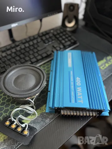 Усилвател kindher CAR STEREO 400w