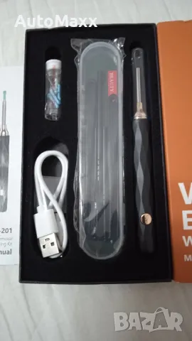 Комплект за премахване на ушна кал, 1080P FHD безжична камера за уши 

, снимка 3 - Друга електроника - 49589797