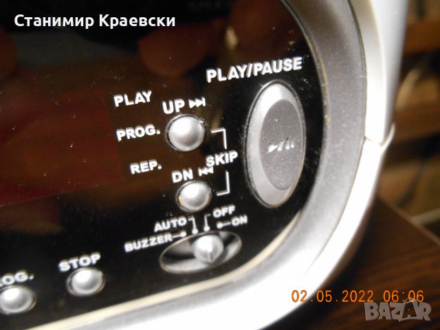 Soudmaster URD-770 CD FM Alarm Clock, снимка 8 - Други - 36665893