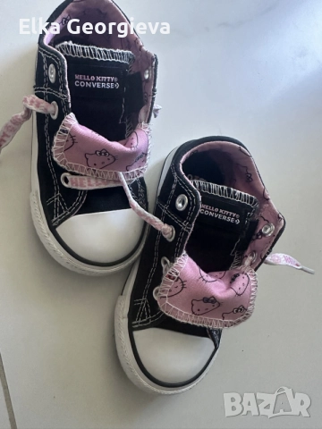 Оригинални детски кецове Converse за момиченце 23 размер, снимка 7 - Детски гуменки - 55978795