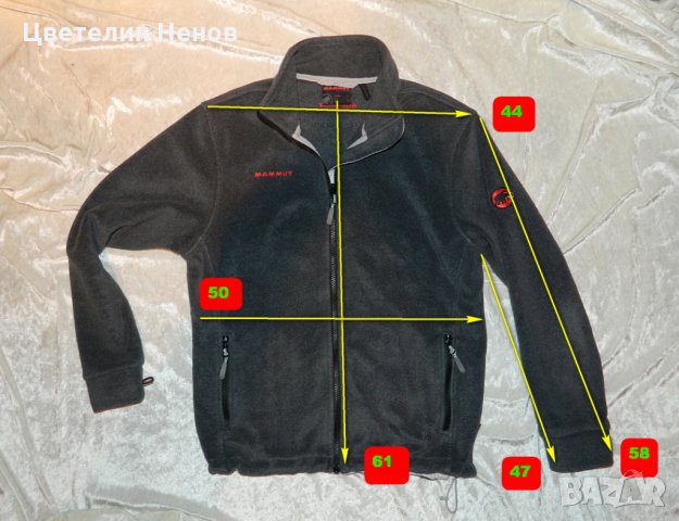 дамско поларено яке Mammut Jacke Innominata Melange, снимка 9 - Спортни екипи - 31025896