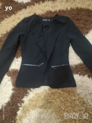 Черно сако размер М 