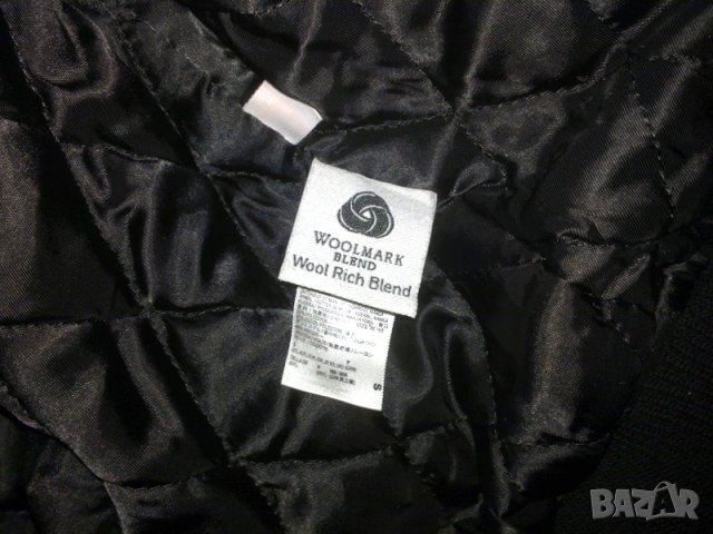 MADE IN USA! Вермахт военно яке 100% вълна, бейзболно яке, бомбър яке, снимка 4 - Якета - 35199638