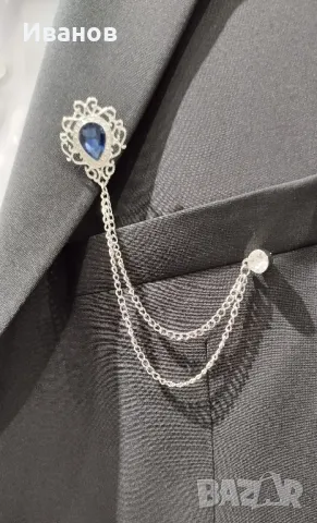 Мъжка брошка , снимка 5 - Други - 49573565