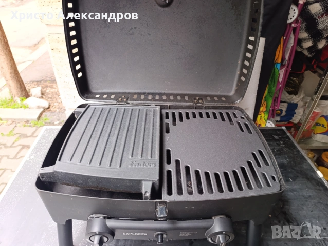 Газово барбекю Enders, корпус от лят алуминий, скари чугун, снимка 3 - Барбекюта - 53515175