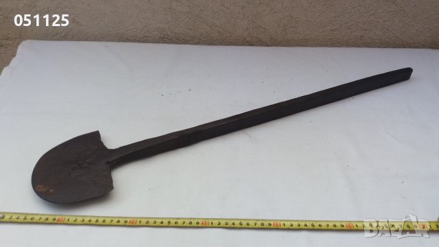 масивен възрожденски кован лемиш, инструмент секач