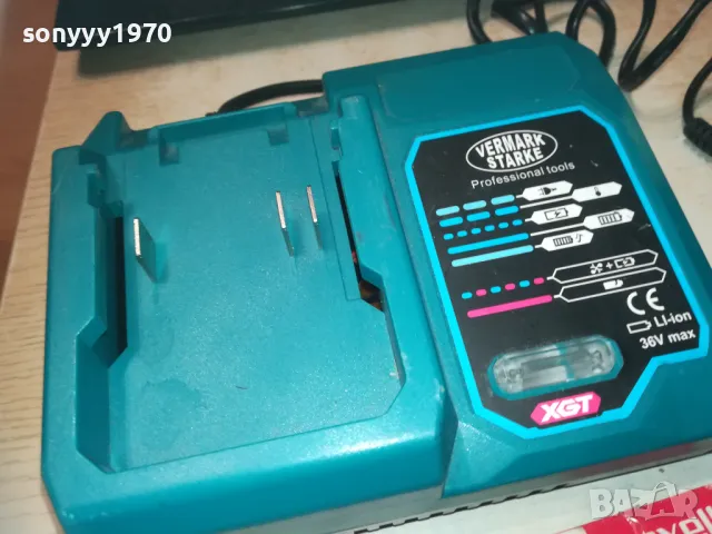 ЗАРЯДНО ЗА ФЛЕКС С ДВЕ БАТЕРИЙ 1809240952, снимка 2 - Ъглошлайфи - 47275519