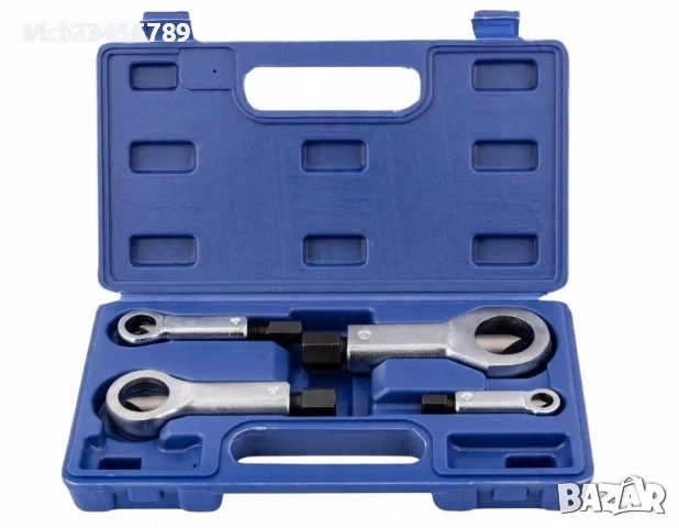 Комплект гайкоцеп 4 части HAWEK , снимка 4 - Други инструменти - 53917758