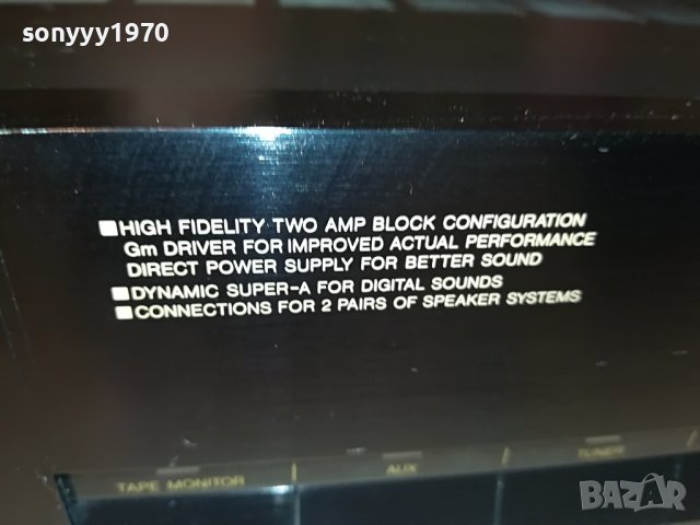 JVC AX-222BK STEREO AMPLIFIER-MADE IN JAPAN 0707221235, снимка 9 - Ресийвъри, усилватели, смесителни пултове - 37315828