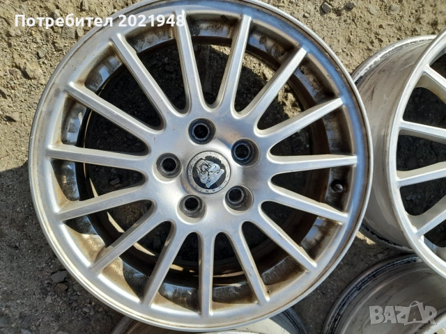 Продава оригинални алуминиеви джанти Ягуар,16 цола, снимка 2 - Гуми и джанти - 53161678