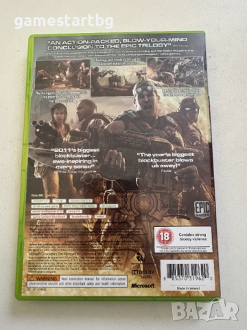 Gears of War 3 за Xbox 360/Xbox one, снимка 2 - Игри за Xbox - 52181186