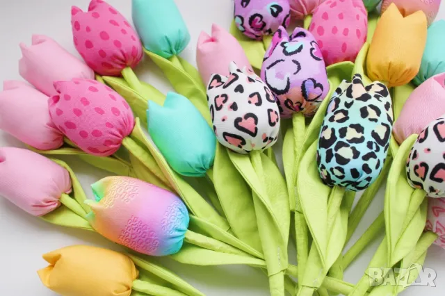 Лале, Лалета, Цветя, Изкуствено цвете, Декорация, Осми март, снимка 11 - Изкуствени цветя - 48968870