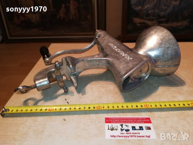 ALEXANDERWERK-РЕТРО МЕЛНИЦА-GERMANY 2809211818, снимка 11 - Антикварни и старинни предмети - 34284371