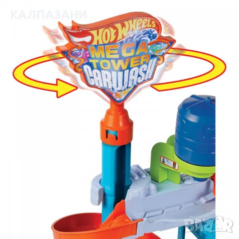 HOT WHEELS Color Shifters "Мега автомивка - Кула" с 1 количка HDP05, снимка 4 - Коли, камиони, мотори, писти - 39755122