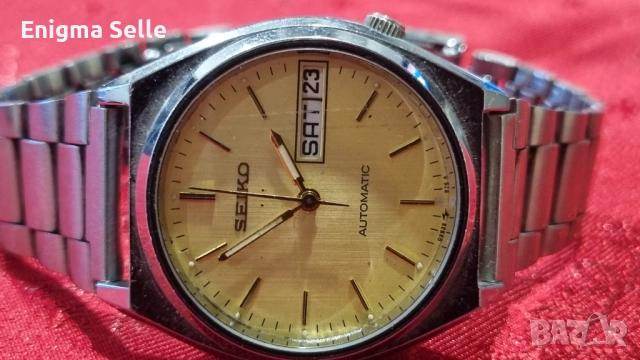Seiko 5 мъжки автоматичен винтидж часовник 7009 - 8761, снимка 2 - Мъжки - 52567790