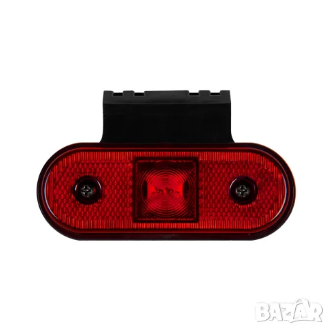 Висящ LED габарит 4 LED 115 mm 12-24V с червена светлина