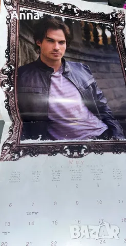 Дневниците на Вампира многолистен календ за 2012, снимка 6 - Други - 49704185