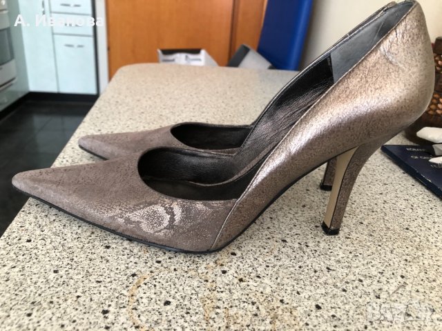 Дамски обувки естествена кожа Nine West