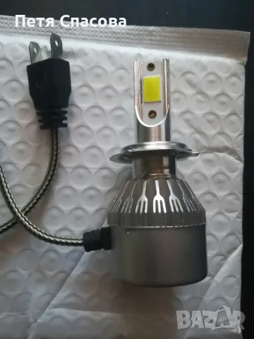 Комплект 2бр. Led Крушки H7, 6000k, снимка 2 - Аксесоари и консумативи - 47447600