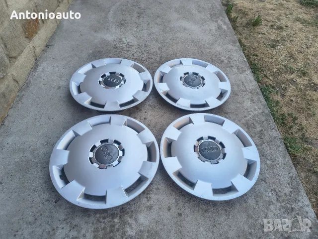 Оригинални тасове Audi 15 цола Ауди, снимка 6 - Аксесоари и консумативи - 55996366