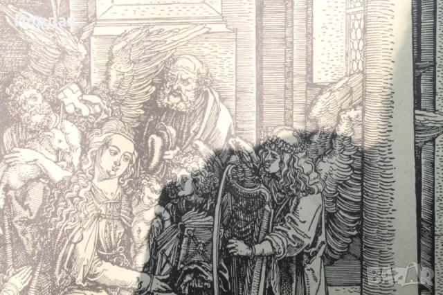 Литография ''Албрехт Дюрер'', снимка 3 - Колекции - 48572604