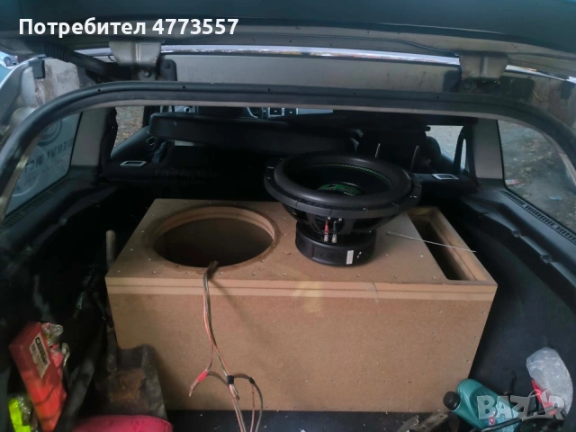 Бас каса с говорител и усилвател DEAF BONCE/APOCALYPSE