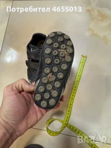 ПОДАРЯВАМ - Детски черни маратонки Геокс Geox Номер - 26 Стелка - 17см., снимка 8 - Детски маратонки - 52461271